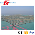 landing protection woven rope net